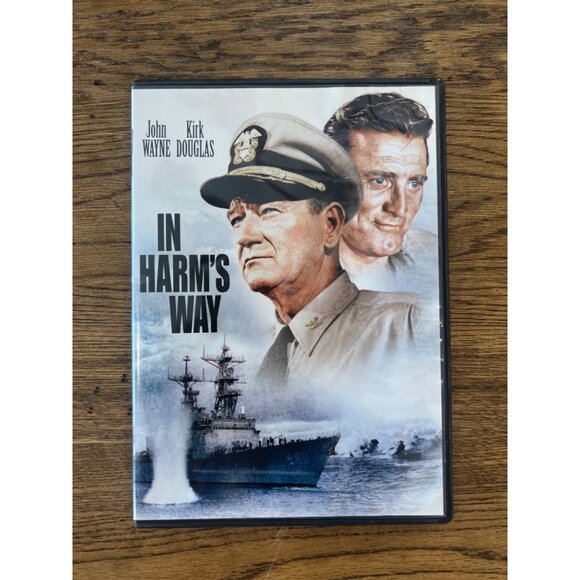 In Harms Way DVD 1965 War Film Action Movie John Wayne Kirk Douglas Pre-Owned - Picture 1 of 4